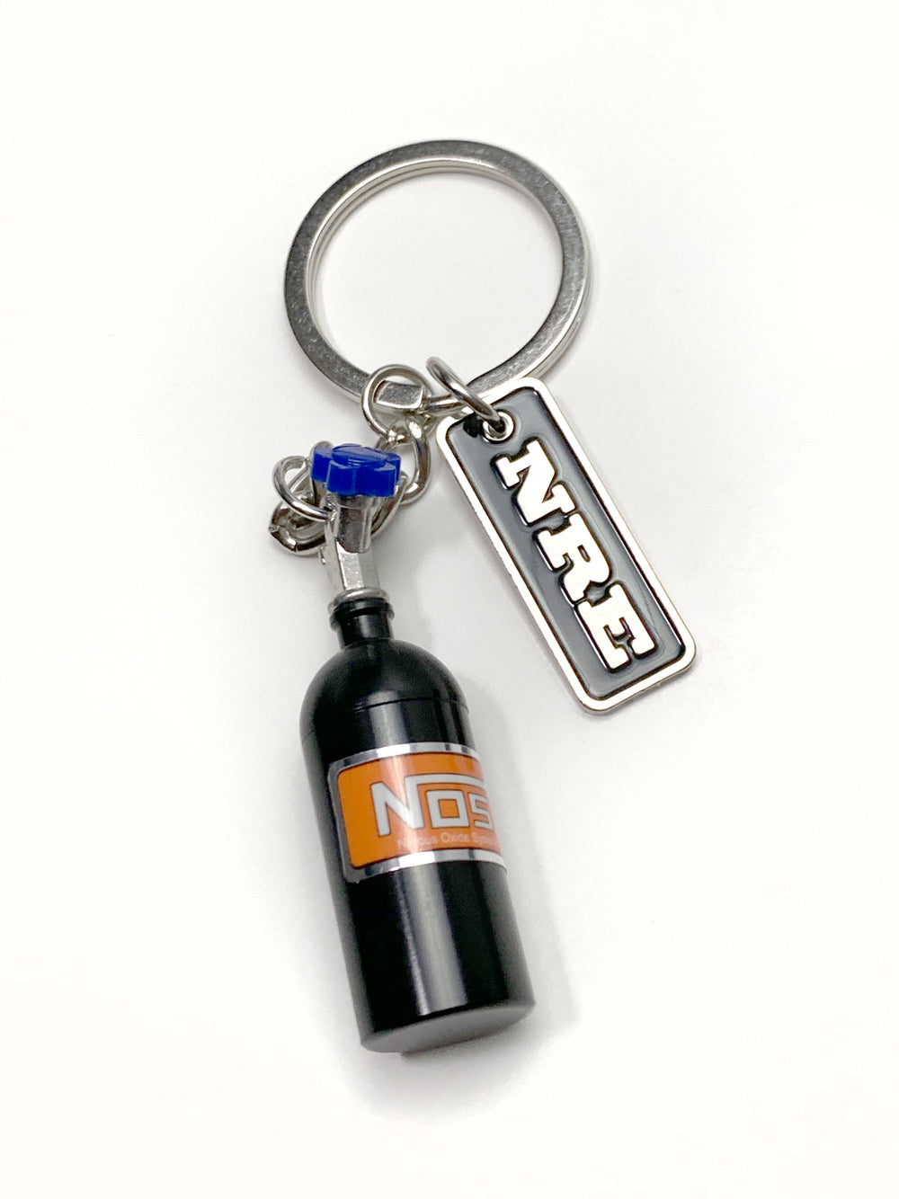 NRE Nitrous Bottle Keychain - Black