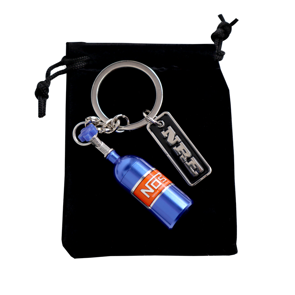 NRE Nitrous Bottle Keychain - Blue